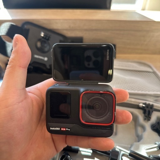 アクションカメラ　insta360 ace proとその他レンズやオプションパーツになります