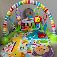 フィッシャープライス　あんよでキック！4WAYバイリンガル・ピアノジムの画像