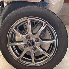 155 65 14 スタッドレス　ホイールセットの画像