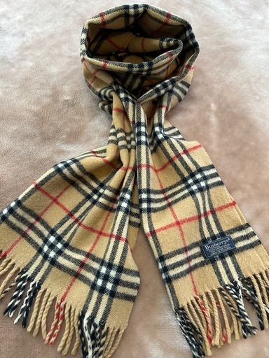 BURBERRY バーバリーマフラー ストール ショール スカーフブラウン茶色ベージュノバチェックウール毛100％ イングランド製 イギリス製英国製レディースlady's LADYS女性用婦人ウィメンズwomenメンズmen男性用紳士ユニセックス男女兼用