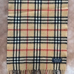 BURBERRY バーバリーマフラー ストール ショール スカーフブラウン茶色ベージュノバチェックウール毛100％ イングランド製 イギリス製英国製レディースlady's LADYS女性用婦人ウィメンズwomenメンズmen男性用紳士ユニセックス男女兼用の画像