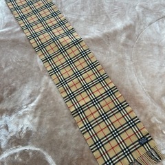 BURBERRY バーバリーマフラー ストール ショール スカーフブラウン茶色ベージュノバチェックウール毛100％ イングランド製 イギリス製英国製レディースlady's LADYS女性用婦人ウィメンズwomenメンズmen男性用紳士ユニセックス男女兼用の画像