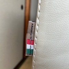 イタリアンレザー ダブルベッドフレームの画像