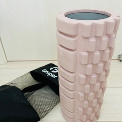 Gruperフォームローラー2in1 筋膜ローラー 筋膜リリース 肩こり むくみ解消 ホームローラ グリッド2種類 マッサージの画像