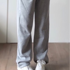 grl　ワイドパンツ　グレーの画像