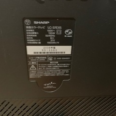 テレビ画面破損の為映りませんの画像