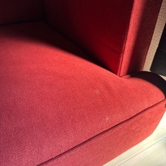 赤色ソファ
の画像