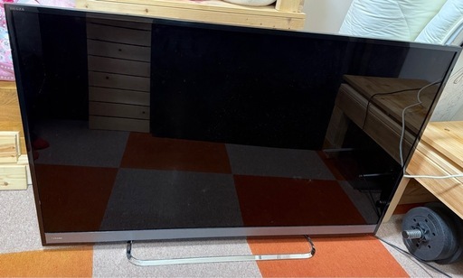 TOSHIBA テレビ　50インチ　ジャンク　動作確認済