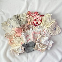 新生児　ベビー服　ロンパース　カバーオール　60 70 赤ちゃん　おまとめセットの画像