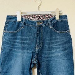 レディース ジーンズ ボトムス パンツ 花柄 70 Gパンの画像
