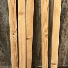 1×4  木材   角材5本セットの画像