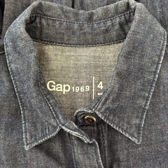 GAPデニムワンピースの画像