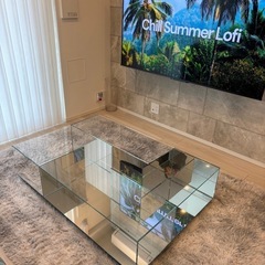 NATUTTI ガラステーブルの画像