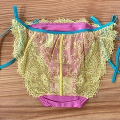 ②ワコール レースデザイン下着 Lサイズ 紐パンツの画像