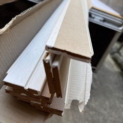 巾木10入 45×4000mm ホワイトの画像