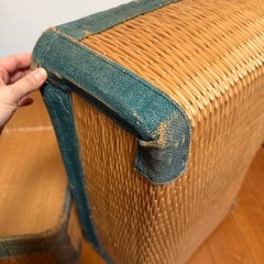 昭和の古民具　柳行李
の画像