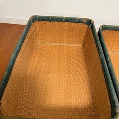 昭和の古民具　柳行李
の画像