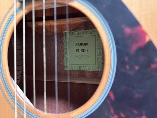 ?YAMAHA FG800＋カポ付き！初心者セット・すぐ弾けます