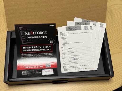 【美品】REALFORCE RC1 C1HK11 英語配列 45g キーボード