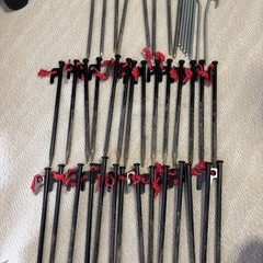 【今だけスチールペグ付き！】ロゴス ほぼ新品 テントセット オプション付きの画像