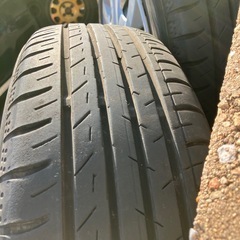 日産ルークス用純正スチールホイール付タイヤ4本セットの画像