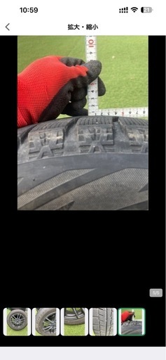 岐阜県　中古　215/60r16 スタッドレスタイヤ 16インチ