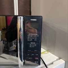ツインバード　22年製電子レンジの画像