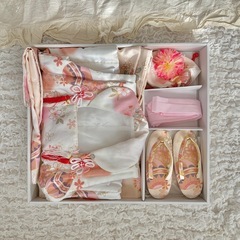 七五三 ３歳 着物 女の子フルセットの画像