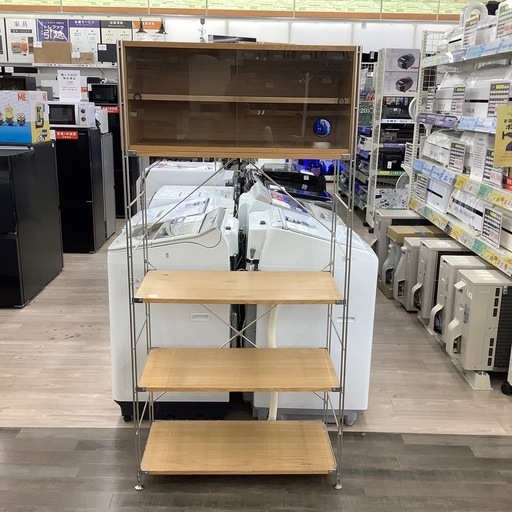 【取りに来られる方限定】無印良品のステンレスユニットシェルフのご紹介！【トレファク寝屋川】