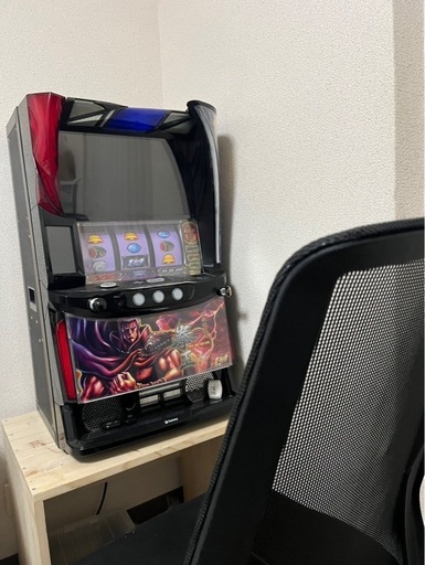 スマスロ北斗　実機　台置き　椅子付き