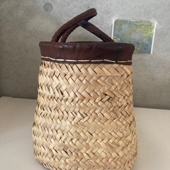 かごバッグ　の画像