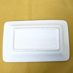 【決まりました】長角皿　スクエアプレート 白の画像