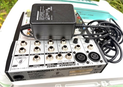美品/BEHRINGER EURORACK UB802 ミキサー