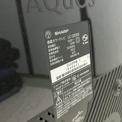 SHARP シャープ AQUOS アクオス 液晶カラーテレビ 32型の画像