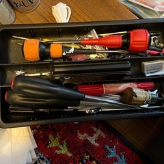 （受付終了）工具箱と工具類の画像