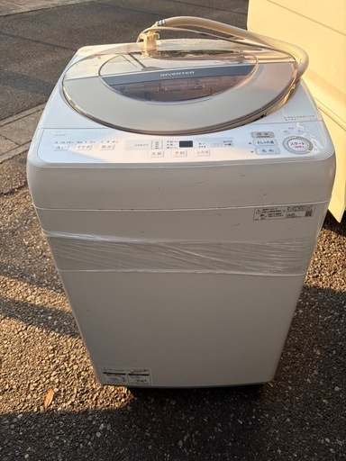 SHARP/シャープ 全自動洗濯機 7kg ES-SH7C 2021年製