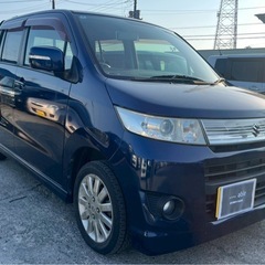 【支払総額11.8万円】激安ターボ車！ワゴンRスティングレーT車検令和9年3月機関良好 フルセグTV ETC の画像