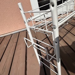 シンク上ラック　シンクの上に設置して水切りラックとして使えますの画像