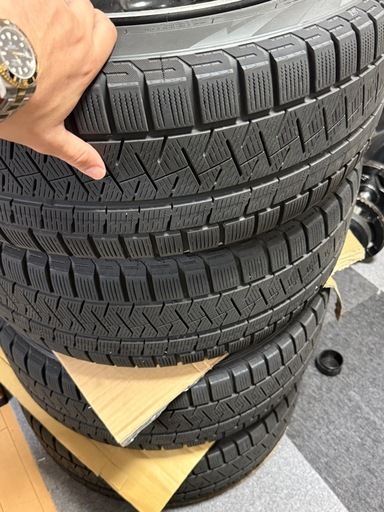★■スタッドレス■Mスポーツ ■E46.E90.E91.E92.E84■3シリーズ Z.X1 225/45R18 120-5H/18-8.5J/ +38■PIRELLI■アイスアシンメトリコ