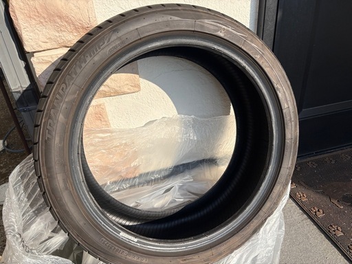 トーヨータイヤ トランパスMP7 215/45R18 25年製美品中古4本セット