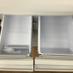 SHARP 5ドア冷蔵庫 SJ-X417J-Wの画像