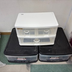 収納ケース3個の画像