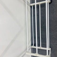 ハンガーラック キャスター付き 工具不要 スリム 棚付き 2段 省スペースの画像