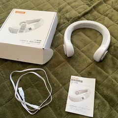 首掛け扇風機の画像