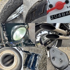 ⭐️JAZZ50❗️12V仕様・社外マフラーなどカスタム⭐️プラグ・グリップなど新品交換で快調❗️50cc原付オートバイ⭐️の画像