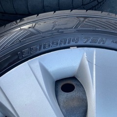 【ホンダ純正】受け取り予定者決定　
N-BOX(JF1) 14インチ　　21年製グッドイヤー 国産サマータイヤ4本セットの画像