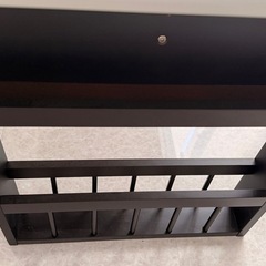 伸長式ダイニングテーブル(ロピア2 WH/DBR)の画像