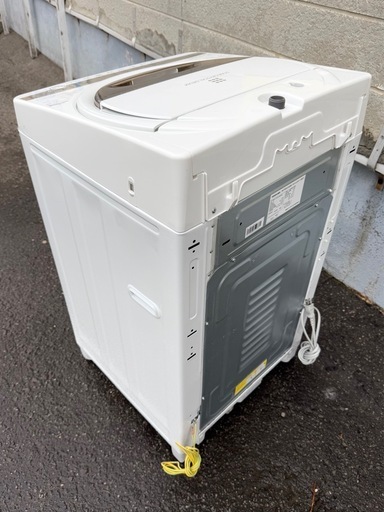 札幌市内配送可 美品 21年製 東芝 TOSHIBA 6kg 全自動洗濯機 AW-6GM1-W グランホワイト