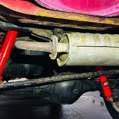 車検あり　JB23  ジムニー　AT リフトアップ  バンパーカットの画像