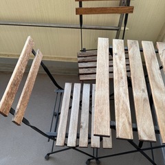 ⭐︎ベランダ⭐︎テーブル⭐︎イス⭐︎の画像